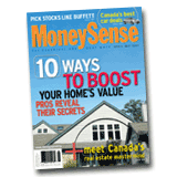 Home Stager Debra Gould in cover story in MoneySense Magazine