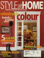 Debra Gould in Style at Home Magazine