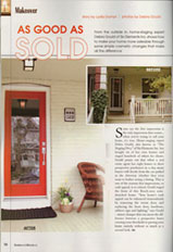 Debra Gould in Home and Decor Magazine