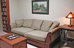 Debra Gould stages Family Room