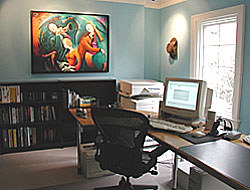 home office after staging by Six Elements home office after staging by Six Elements