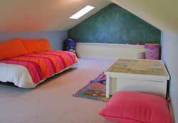 attic room after staging