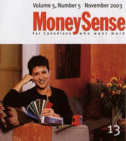 Debra Gould in Money Sense Magazine Debra Gould in Money Sense Magazine