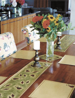 custom table runners by Debra Gould custom table runners by Debra Gould