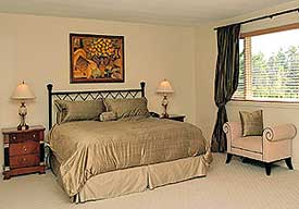 Master Bedroom after staging by Debra Gould bedroom after staging by Debra Gould